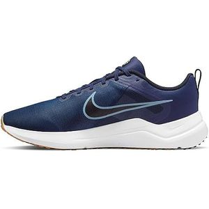 Nike Downshifter 12, Herensneakers, Midnight Navy/Worn Blue-Dark Obsidiaan, 44 EU, Midnight Navy Worn Blue Dark Obsidiaan, 44 EU