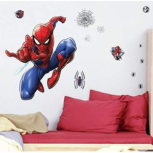 Herpositioneerbare gigantische Spiderman sticker