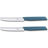 Messenset - 6-delig - RVS - Zwart