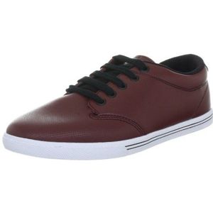 Globe Lighthouse-Slim GBLIGHTHS, Sportieve Sneakers voor volwassenen, uniseks, Rood Dark Red Coated 19783, 42 EU
