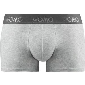 Womo Underwear Casual Boxershorts Grigio S, sportkleding, Grijs, S-XXL