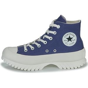 Converse Chuck Taylor All Star Lugged 2.0 Platform Seasonal Color Sneaker Dames Marine Sneaker High Shoes, Uncharted Waters Egret, 36 EU