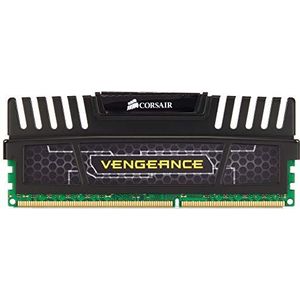 Corsair Vengeance zwart 32GB (4x8GB) DDR3 1600 MHz (PC3 12800) Desktop werkgeheugen (CMZ32GX3M4X1600C10)