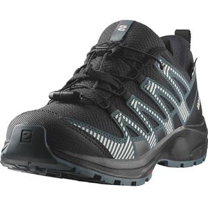 Salomon XA Pro V8 CLIMASALOMON Waterdichte wandelschoenen, zwart/Phantom/Dark Slate, 31 EU, Black Phantom Dark Slate, 31 EU