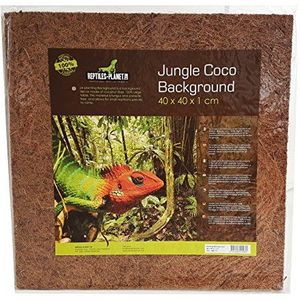 Reptiles Planet Achtergrond voor reptielen/amfibieën jungle Coco Background 40 x 40 x 1 cm