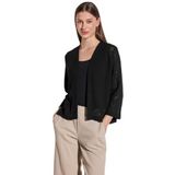 Street One Dames Open jas in Zwart, in size: 34