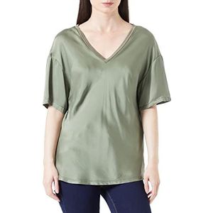 Replay Dames W3779 T-Shirt, 238 Army Green, M, 238 legergroen, M