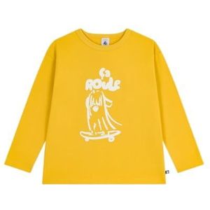 Petit Bateau T-shirt met lange mouwen van bedrukt katoen, Napels, 6 Jaren
