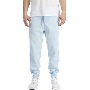 Alpha Industries Organics EMB Regular Jogger voor heren Organic Sky Blue L