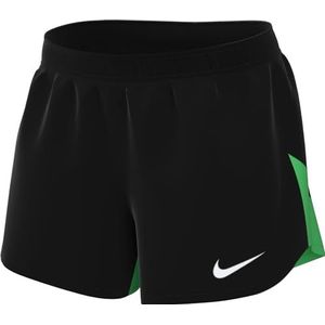 Nike Dames Shorts W Nk Df Acdpr Short K, Zwart/Groen Spark/Wit, DH9252-011, XL