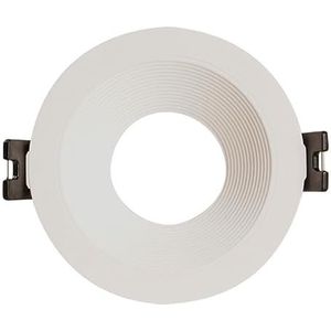 PRENDELUZ LED-inbouwspot, wit, stevig, rond, 50 mm, plafondinbouwlamp, MR16, GU10-fitting