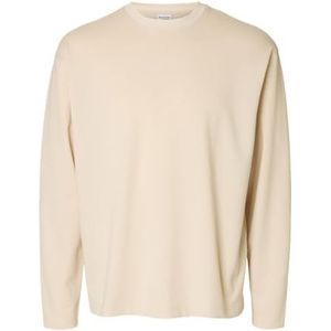 Heren Top - Lange Mouwen - Losse Pasvorm - Zacht Gebreid - Modern