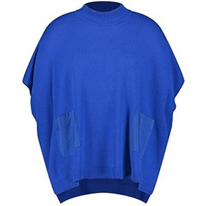 Samoon Dames 172026-25407 pullover, Brigth Blue, XL