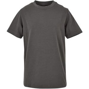 Build Your Brand Kids Basic T-shirt voor meisjes, Bruin, 110/116 cm