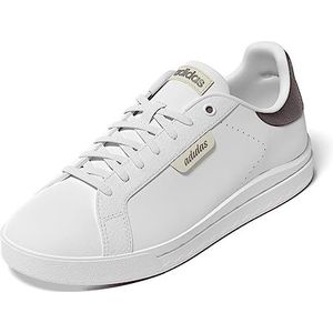 adidas Court Silk Sneakers dames, ftwr white/ftwr white/champagne met., 40 2/3 EU