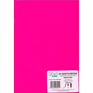 West A4 Genieten Schetsboek - Neon Roze