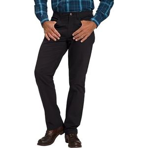 JP 1880 Heren 5-pocket keperstof buikfit, Garment Dyed broek, donker marine, 27, donkermarine