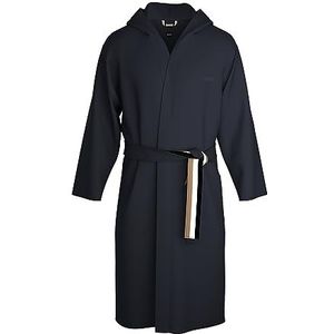 BOSS Heren Iconic F. Terry Robe Dressing Gown, Dark Blue402, S