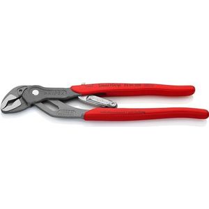 Knipex SmartGrip Waterpomptang met automatische instelling grijs geatramenteerd, met anti-slip kunststof bekleed 250 mm (zelfbedieningskaart/blister) 85 01 250 SB