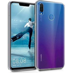 Cool siliconen hoesje voor Huawei P Smart Plus (transparant)