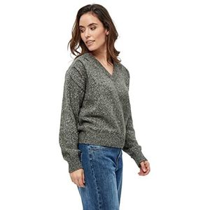Desires Dames Jackline V-hals trui, Beluga Groen, S