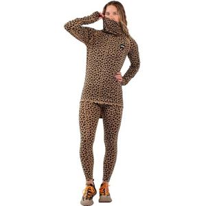 Eivy - Icecold Merino Wool Top Leopard - Thermokleding - Bruin