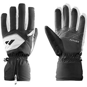 Zanier Unisex Jeugd 93488-2010-6 handschoenen, zwart, wit, 6