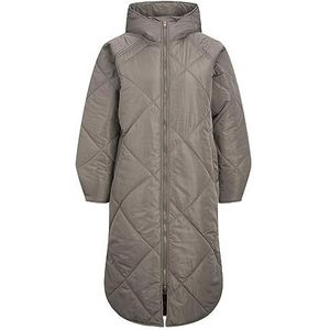 JACK&JONES Dames JXSIENNA Quilted Hood Jacket OTW SN Jacket, Morel, M, Morel, M