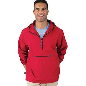 Charles River Apparel Windjack voor dames, Rood, S