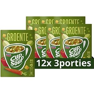 Unox Cup-a-Soup een heerlijk tussendoortje Groente geschikt voor vegetariërs en veganisten - 36 x 175ml - Voordeelverpakking