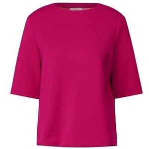 Cecil Dames TOS Modal Sweatsh Pullover met korte mouwen, roze, XL