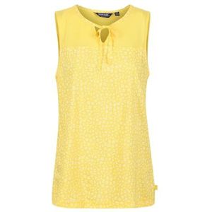 Regatta Janessa T-shirt, maïs geel Ditsy Print, 8