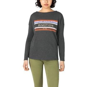 Timezone In Motion Longsleeve, Washed Black, M