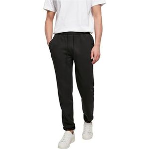 Build Your Brand Heren sportbroek Heavy sweatpants joggingbroek voor mannen verkrijgbaar in zwart of grijs, maten S - 5XL, zwart, L