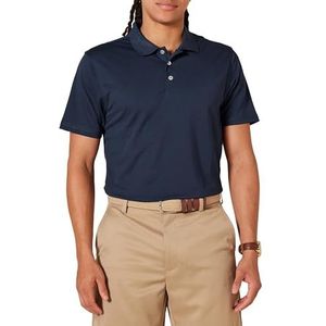 Amazon Essentials Men's Sneldrogend golfpoloshirt met slanke pasvorm, Donker marineblauw, XS
