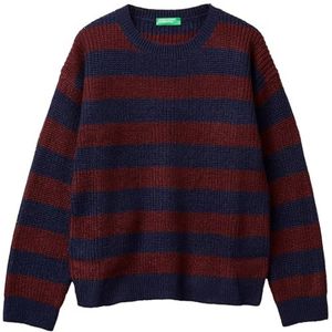 United Colors of Benetton Shirt G/C M/L, Blauw, 120 cm