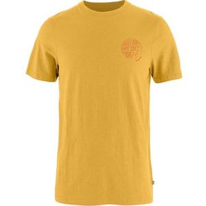Fjällräven - Hemp Blend Out Here - T-shirt - Oranje - 70% Katoen 30% Hennep