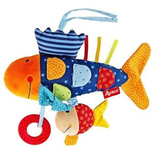 SIGIKID 40104 actieve vis baby activity PlayQ meisjes en jongens babyspeelgoed aanbevolen vanaf 3 maanden meerkleurig