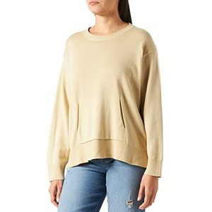 United Colors of Benetton Tricot G/C M/L 1294D100L Pullover Pale Khaki 32G, XS Dames