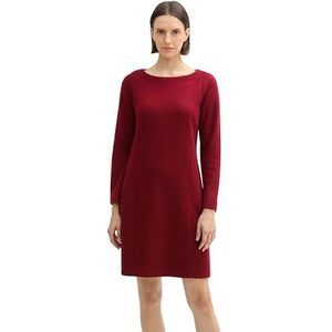 TOM TAILOR Damesjurk, 36489 - Deep Red Melange, 44