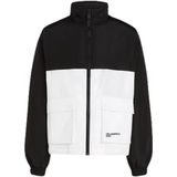 KARL LAGERFELD - Veste Rembourrée - Zwart/Wit - Polyester