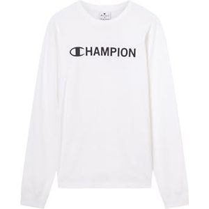 Champion Legacy T-shirt voor heren, Wit, XS