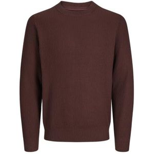 Jack & Jones JPRBLALIAM Knit Crew Neck, Bitter Chocolate, S