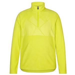 Ziener Jonki Skipullover voor kinderen, skirolli, functioneel shirt, ademend, fleece, warm, bitter citroen, 164