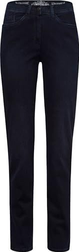 Raphaela by Brax Dames  Style LAURA SLASH DARK BLUE + EFFEKT, denim donkerblauw, maat 38