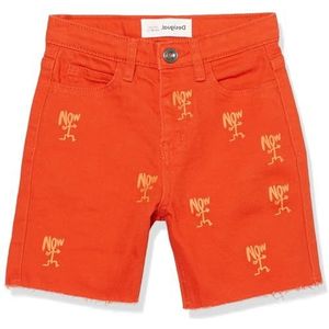 Desigual Jongens Jeans, oranje, 4 Jaar