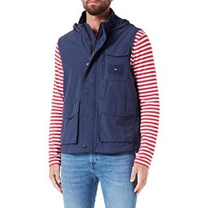 Tommy Hilfiger Heren GMD Sail Vest Geweven Jassen, woestijn hemel, M