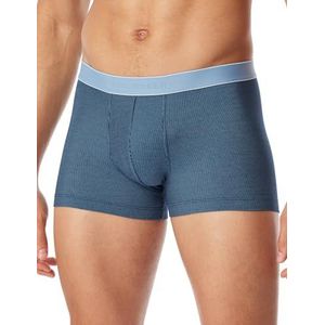 Schiesser Duality Function Boxershorts voor heren, blauwgrijs 181121, S