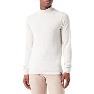 Garcia Heren pullover, Cream Melee, XXL