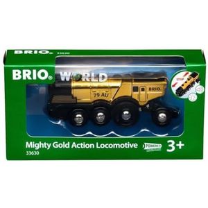 BRIO - Locomotief met gouden actie (33630)